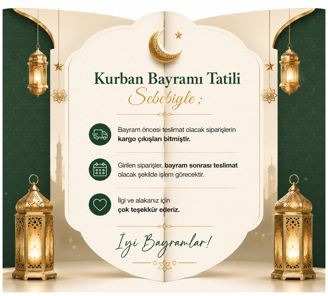 Size bir kampanya haberimiz var!