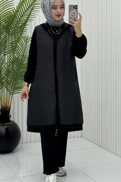 Armina 3 lü Takım Siyah