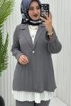 Burcu Takım Gri