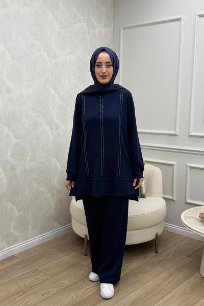 Canan Takım Lacivert