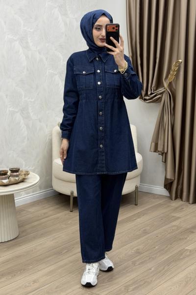 Elçin Takım Lacivert