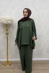 Emel Ceket Takım Haki