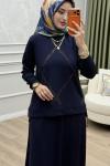 Irmak Etek Takım Lacivert