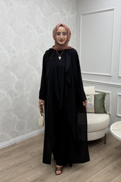 Nora 3 Lü Takım Siyah