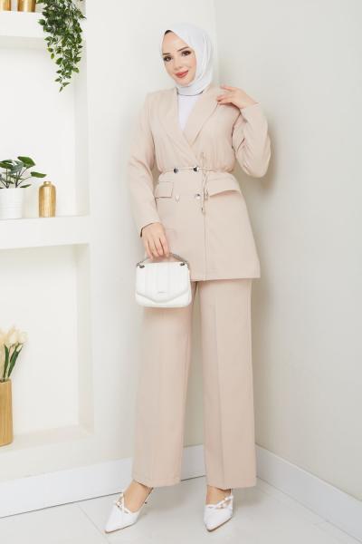 Taş Modaceket Takım Tesettür Giyyim