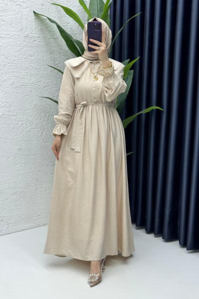 Taş Sanem Elbise Tesettür Giyim