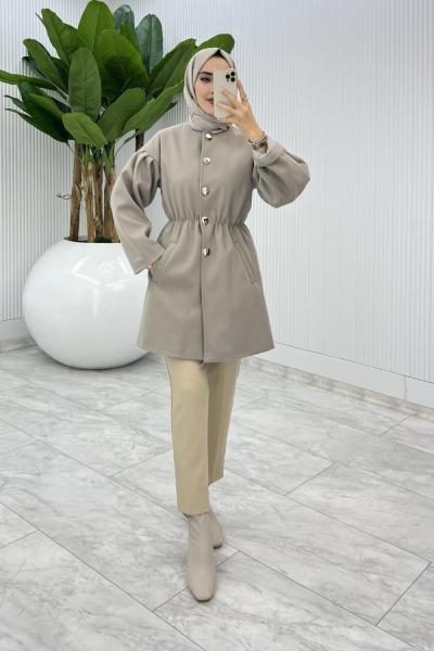 Toprak Yelda Kaşe Tesettür Giyim