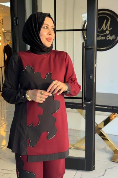 Çilem Takım Bordo