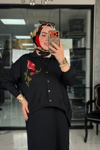 Dilara Takım Siyah