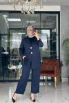 Modern Ceket Takım Lacivert