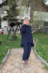 Şalvar Takım Lacivert