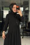 Yelda Elbise Siyah