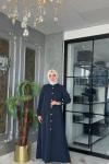 Yeşim Elbise Lacivert