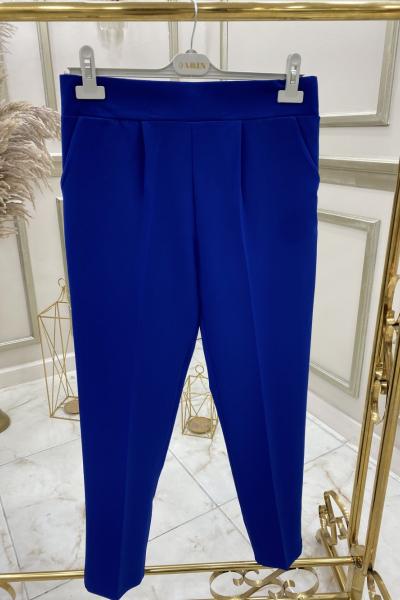 Dar Paça Double Pantolon Saks Mavisi