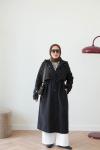 HENNA TRENÇKOT SİYAH