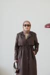 HENNA TRENÇKOT  KAHVERENGİ