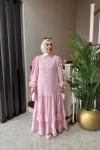 Sahara Elbise Pembe