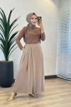 1063 Elçin Bluz Latte