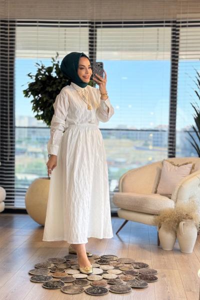 1102 Elisa Takım Ekru