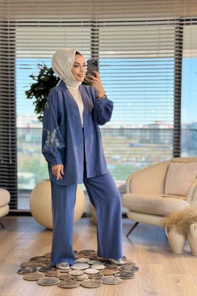 2033 Hafsa Kap İndigo