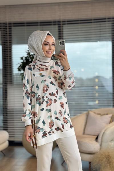 2231 Melis Tunik Ekru Benetton