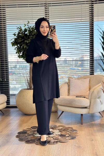 26629 Ferah Oysho Takım Siyah