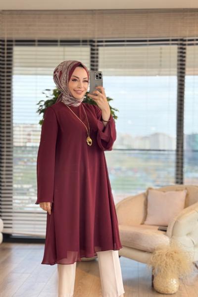 3003 Seher Tunik Bordo
