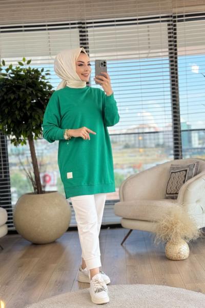 30644 Yanı Yırtmaçlı Tunik Benetton