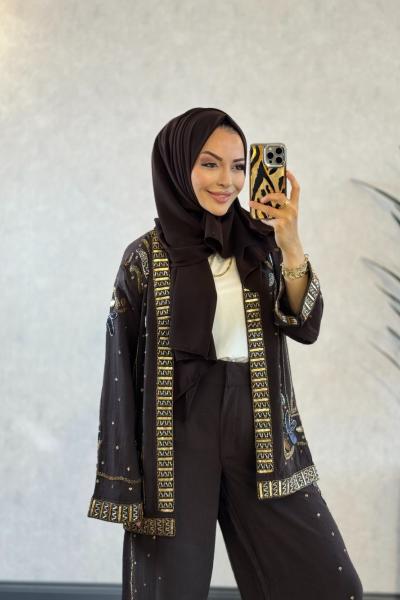 34839 Arzu Kimono Kahve