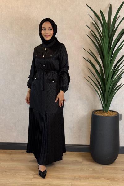 3738 Naomi Elbise Siyah