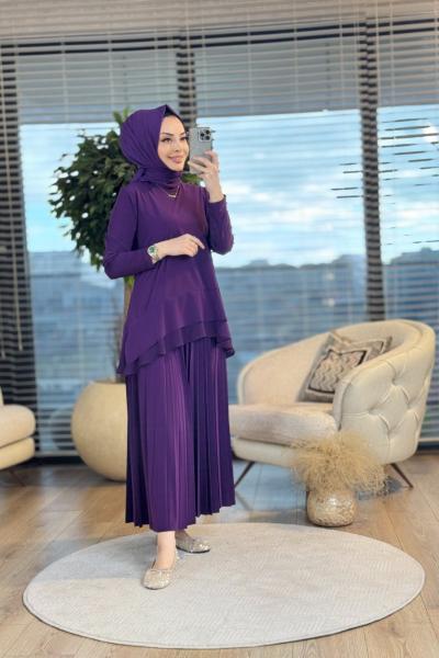 3925 Gül Takım Mor
