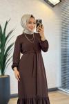 3927 Serra Elbise Kahve