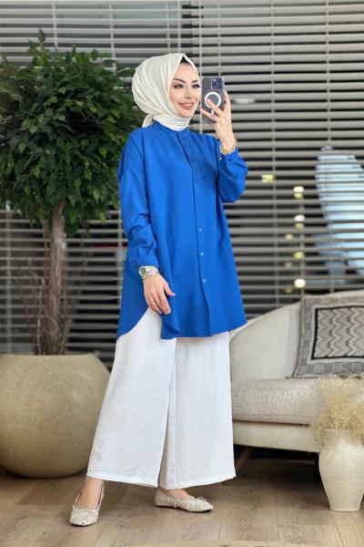 4008 Ada Gömlek İndigo
