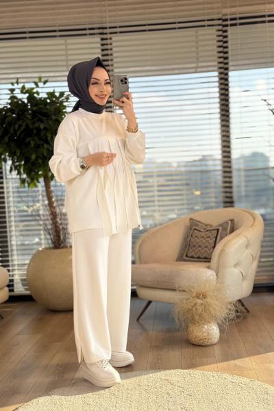 4067 Atiye Takım Ekru