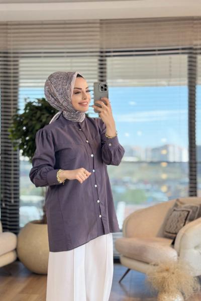 4094 Massi Gömlek Antrasit