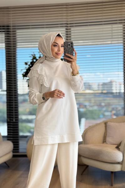 4164 Aliss Sweat Ekru