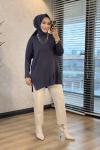 7015 Fitilli Vanezia Triko Tunik Antrasit