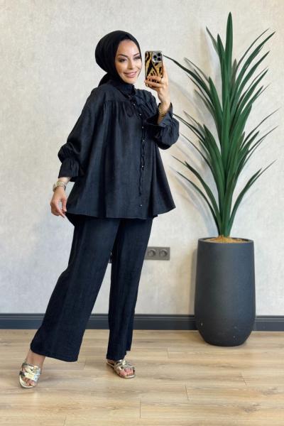 74018 Meltem Takım Siyah