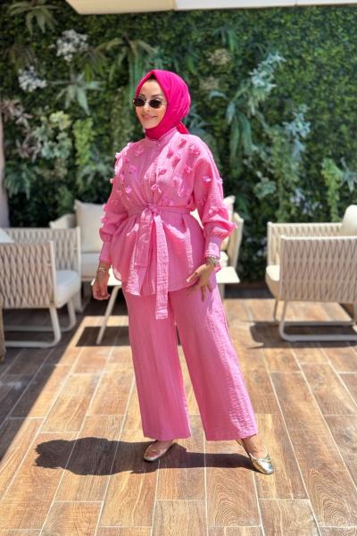74044 Kelebek Takım Pembe