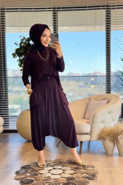 8101 Mihrap Takım Mürdüm