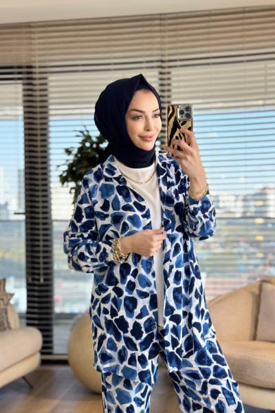 LYL101 Okyanus 3lü Takım Lacivert