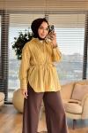 MRW1627 Old Retro Gömlek Sarı