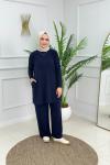 ALMİNA TAKIM - LACİVERT