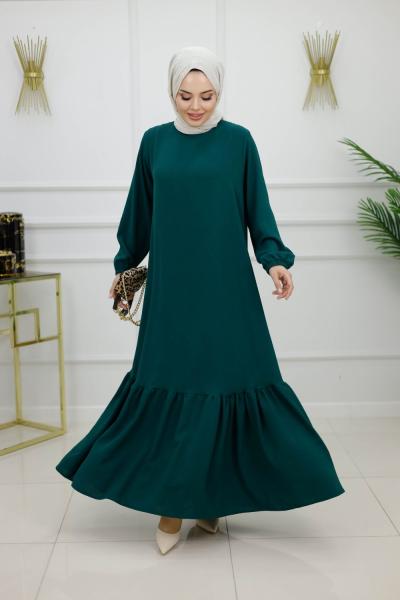 Azra Elbise-Zümrüt