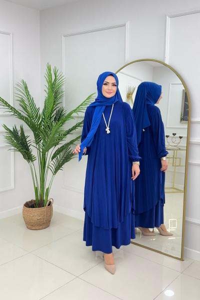 MİHRİ TAKIM - SAKS MAVİSİ