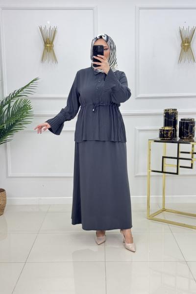 NİSAN ETEKLİ TAKIM-ANTRASİT