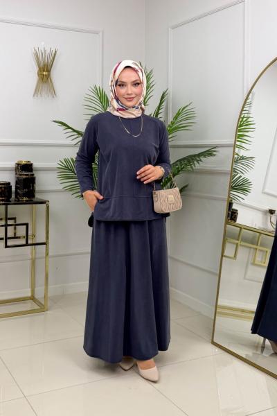 PERA ETEKLİ TAKIM - ANTRASİT