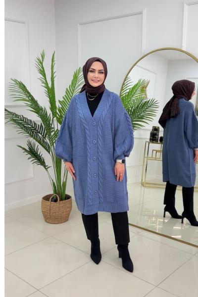 SİTARE HIRKA - İNDİGO MAVİ