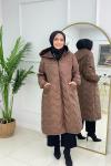 STAR KAPİTONE MONT - KAHVERENGİ