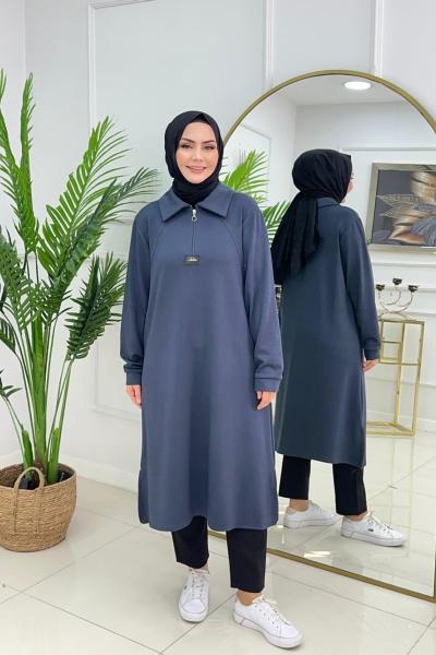SUZAN OYSHO TUNİK - ANTRASİT